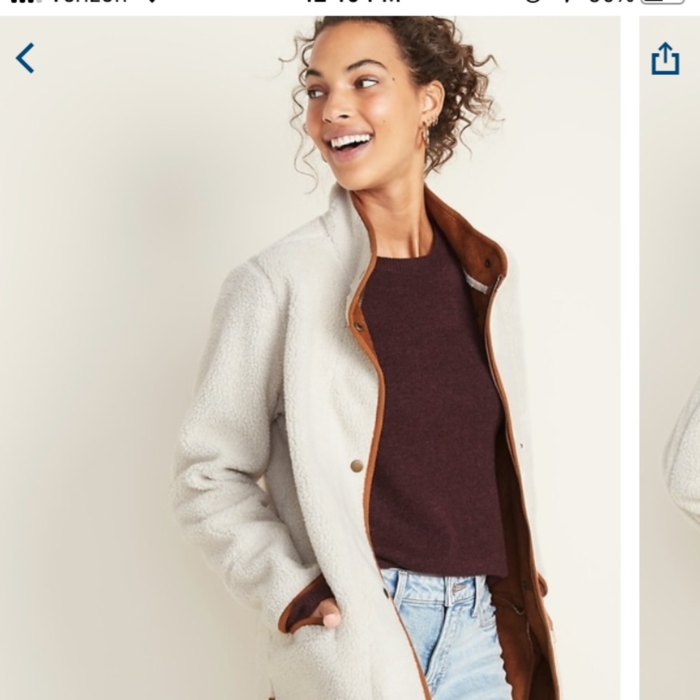 Old Navy Sherpa Jacket